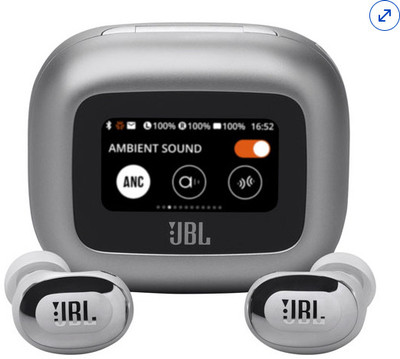 VD Enterprise Nano Glass for JBL Live Buds 3 In-Ear Noise Cancelling Earbuds - Copy(Pack of 2)