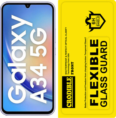 CRodible Nano Glass for Samsung Galaxy A34 5G(Pack of 1)