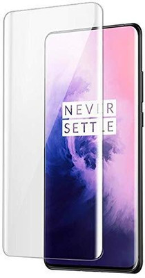 NIMMIKA ENTERPRISES Nano Glass for OnePlus 7T Pro(Complete coverage | High-quality material | Ultra-thin design | UV-curing process | Superior clarity and brightness | Enhanced touch sensitivity)(Pack of 1)