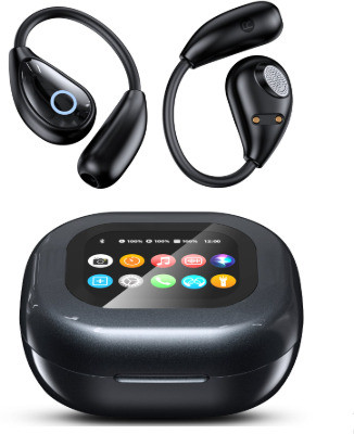 VD Enterprise Nano Glass for Smart Touch Screen Earbuds Bluetooth 5.4 Wireless Open Ear Bluetooth Earbuds(Pack of 1)