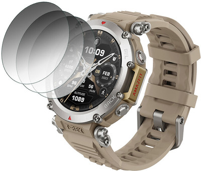 DOUMOF Nano Glass for Amazfit TRex Ultra SMARTWATCH(Pack of 3)
