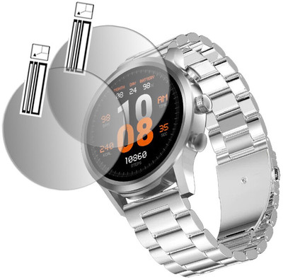 DOUMOF Nano Glass for SMARTWATCH Fire Boltt Infinity Luxe(Pack of 2)