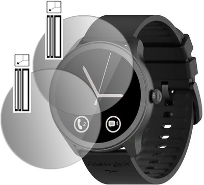 DOUMOF Nano Glass for FASTRACK REFLEX INVOKE SMARTWATCH(Pack of 2)