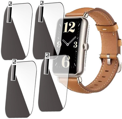 daffin Nano Glass for HUAWEI WATCH FIT 2(Pack of 4)