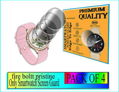 daffin Nano Glass for Fire-Boltt Pristine(Pack of 4)