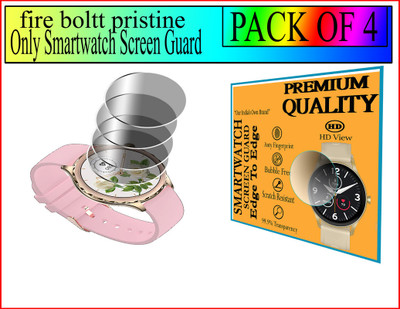 daffin Nano Glass for Fire-Boltt Pristine(Pack of 4)