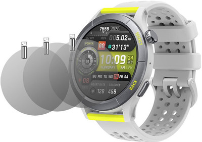 hirdesh Nano Glass for Amazfit Cheetah(Pack of 3)