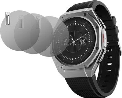 DOUMOF Nano Glass for boAt Enigma X600 SMARTWATCH(Pack of 3)