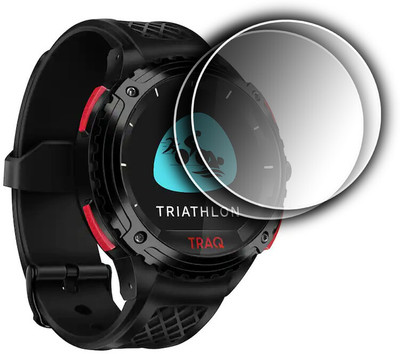 hirdesh Nano Glass for Titan TRAQ Triathlon 1.34(Pack of 2)