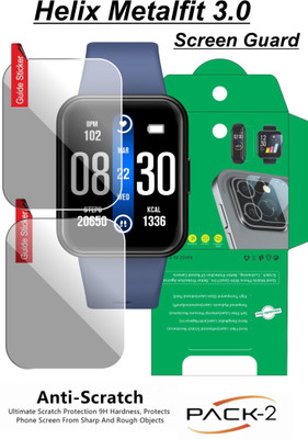 FINCH Edge To Edge Screen Guard for HELIX METALFIT 3.0(Pack of 2)