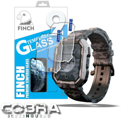 FINCH Nano Glass for FIRE BOLTT COBRA(Pack of 2)