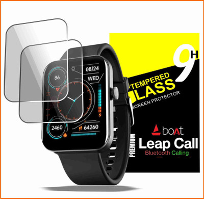FINCH Nano Glass for BOAT WATCH LEAP CALL SMARTWATCH(Pack of 2)