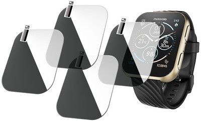 HIDEOUS Nano Glass for Motorola Moto Watch 200(Pack of 4)