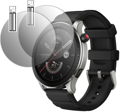YCHROZE Nano Glass for AMAZFIT GTR 4(Pack of 2)