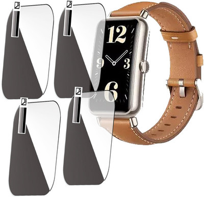 daffin Nano Glass for HUAWEI WATCH FIT 2(Pack of 4)