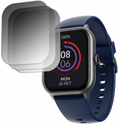 DOUMOF Nano Glass for boAt Wave Spin Voice SMARTWATCH(Pack of 3)