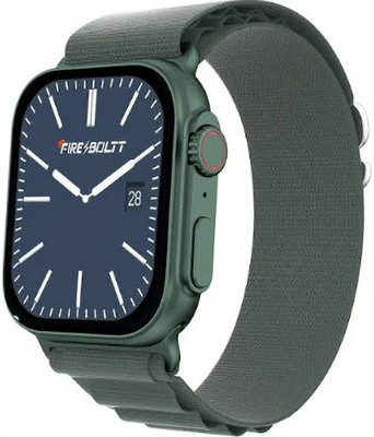 RJKSM Nano Glass for Fire-Boltt Gladiator + 1.96 Inch AMOLED Display Nylon Green Smart Watch - Copy (19)(Pack of 1)