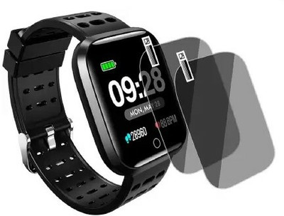 KONG FU MA Nano Glass for Lenovo E1 SMART WATCH AX(Pack of 2)