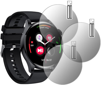 DOUMOF Nano Glass for Aeofit Polaris Pro SMARTWATCH(Pack of 3)