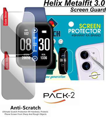 FINCH Edge To Edge Screen Guard for HELIX METALFIT 3.0(Pack of 2)