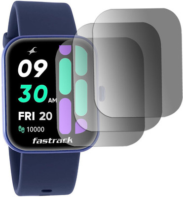DOUMOF Nano Glass for Fastrack Reflex Hello SMARTWATCH(Pack of 3)