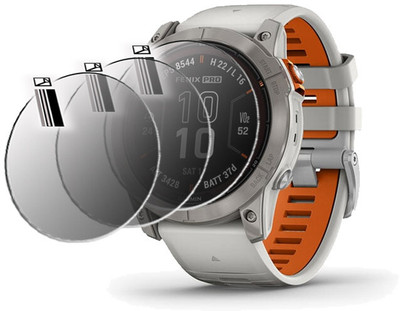 daffin Nano Glass for Garmin Fenix 7 Pro(Pack of 3)
