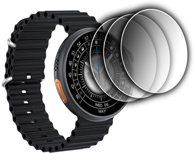 DOUMOF Nano Glass for Fire Boltt Asteroid SMARTWATCH(Pack of 3)