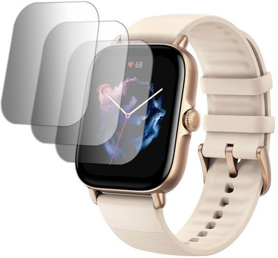 YCHROZE Nano Glass for Amazfit GTS 3 SCREEN GUARD(Pack of 3)