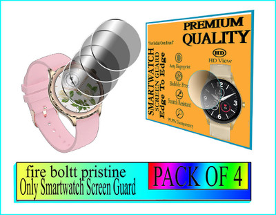 daffin Nano Glass for Fire-Boltt Pristine(Pack of 4)