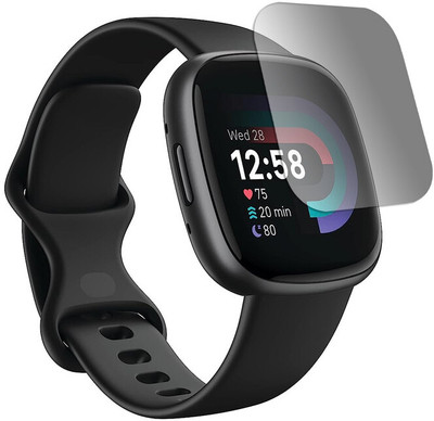 DOUMOF Nano Glass for Fitbit Versa 4 SCREEN GUARD(Pack of 1)