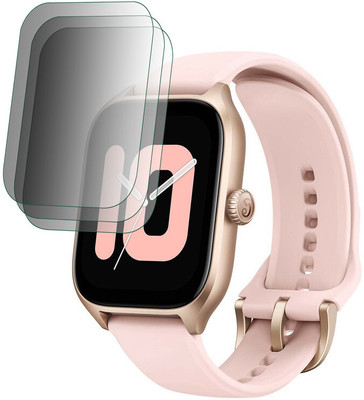 YCHROZE Nano Glass for Amazfit GTS 4 Front(Pack of 3)