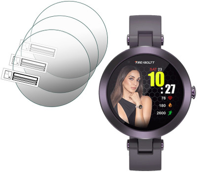 DOUMOF Nano Glass for Fire Boltt Virgo SMARTWATCH SCREEN GUARD(Pack of 3)
