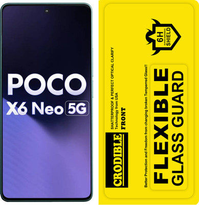 CRodible Nano Glass for poco X6 Neo 5g(Pack of 1)