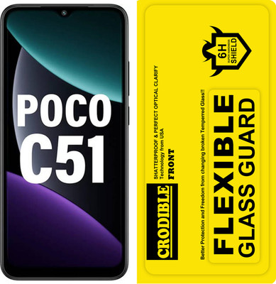 CRodible Nano Glass for Poco C51(Pack of 1)