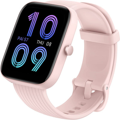 Gangtok Hub Nano Glass for Amazfit Bip 3 Pro Smart Watch Large Color Display,2 Weeks' Battery Life,5 ATM Water(Pack of 1)
