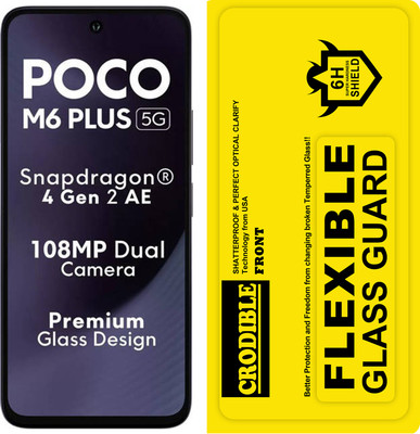 CRodible Nano Glass for poco M6 Plus(Pack of 1)