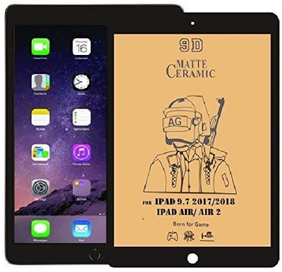 Bigil Nano Glass for Apple iPad Air 2 9.7inch, Flexible Nano Matte Full Screen Coverage (Except Edges) and Easy Installation Kit(Pack of 1)