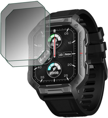 YCHROZE Nano Glass for boAt Wave Force SMARTWATCH(Pack of 2)