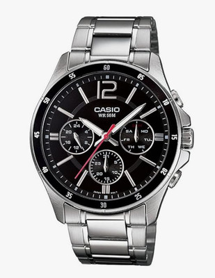 VD Enterprise Nano Glass for Casio Enticer Analog Dial Watch (Silver) - Copy (3)(Pack of 1)