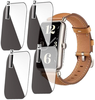daffin Nano Glass for HUAWEI WATCH FIT 2(Pack of 4)