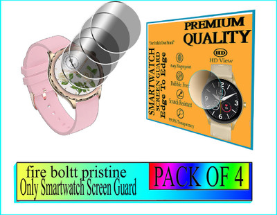 HIDEOUS Nano Glass for Fire-Boltt Pristine(Pack of 4)