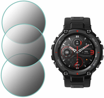hirdesh Nano Glass for Amazfit T Rex Pro(Pack of 3)