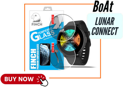 FINCH Nano Glass for BOAT LUNAR CONNECT SMART WATCH(Pack of 2)