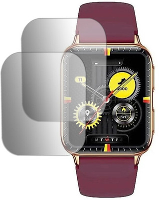 hirdesh Nano Glass for Playfit FLAUNT SMARTWATCH(Pack of 2)
