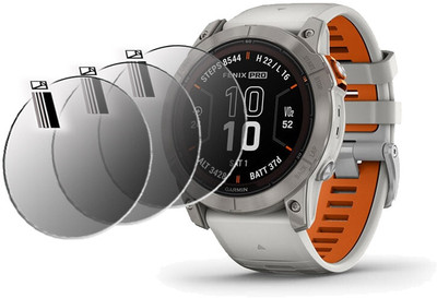 HIDEOUS Nano Glass for Garmin Fenix 7 Pro(Pack of 3)