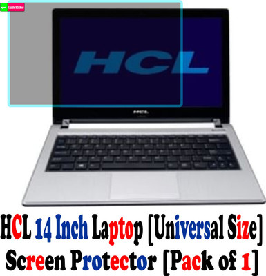 Zoku Protection Nano Glass for HCL 14 Inch Laptop [Universal Size] [Unbreakable](Pack of 1)