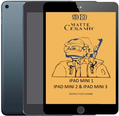 A-Allin1 Nano Glass for Ipad Mini 1,2,3 7.9inch, Flexible Nano Matte Touch Sensitive, Gloss Finish(Pack of 1)
