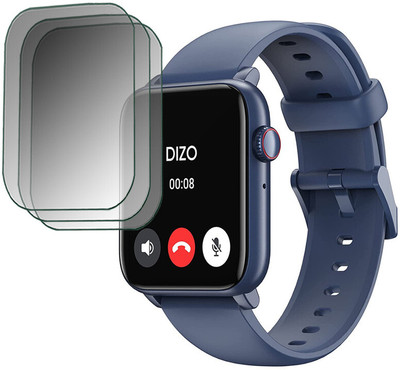 DOUMOF Nano Glass for DIZO Watch D2 Power SMARTWATCH(Pack of 3)