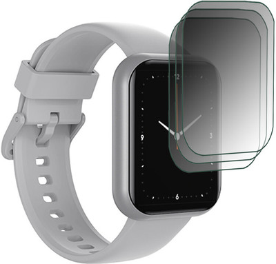 DOUMOF Nano Glass for DIZO Watch D Plus SCREEN GUARD(Pack of 3)
