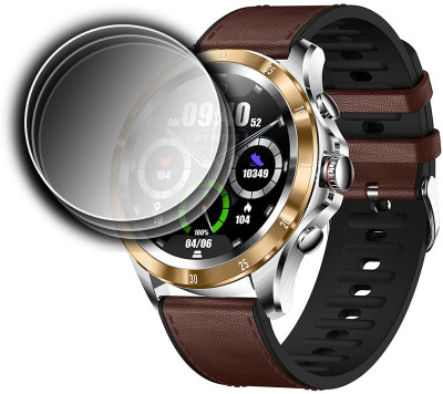 DOUMOF Nano Glass for GIZMORE GizFit Glow Luxe SMARTWATCH(Pack of 3)